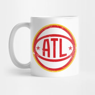 ATL Retro Ball - White Mug